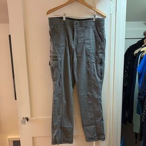 Natural Reflections Green Boot Cut Pants